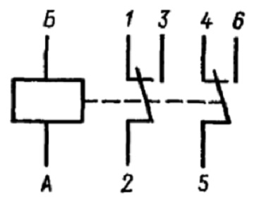 Реле РЭН34 схема электрическая