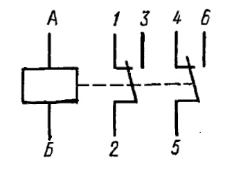 Реле РЭС-54 схема электрическая