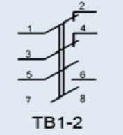 Тумблер ТВ1-2 схема электрическая