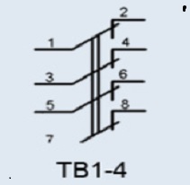 Тумблер ТВ1-4 схема электрическая